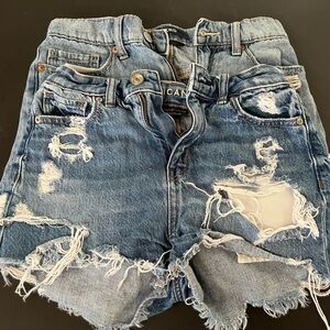 Two pairs of shorts - American eagle - 000 and aero - 00